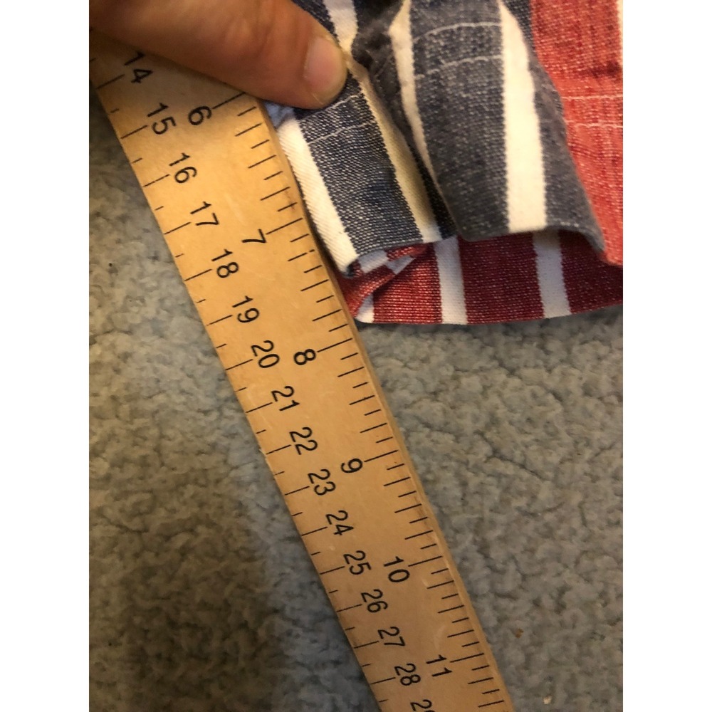Vtg Knights of Round Table Striped Shorts Mens 36 100% Cotton Retro Colorful - Picture 5 of 6